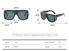 The Anchor |Oversized Square PC Sunglasses