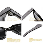 Brixen |Wayfarer Square PC Sunglasses