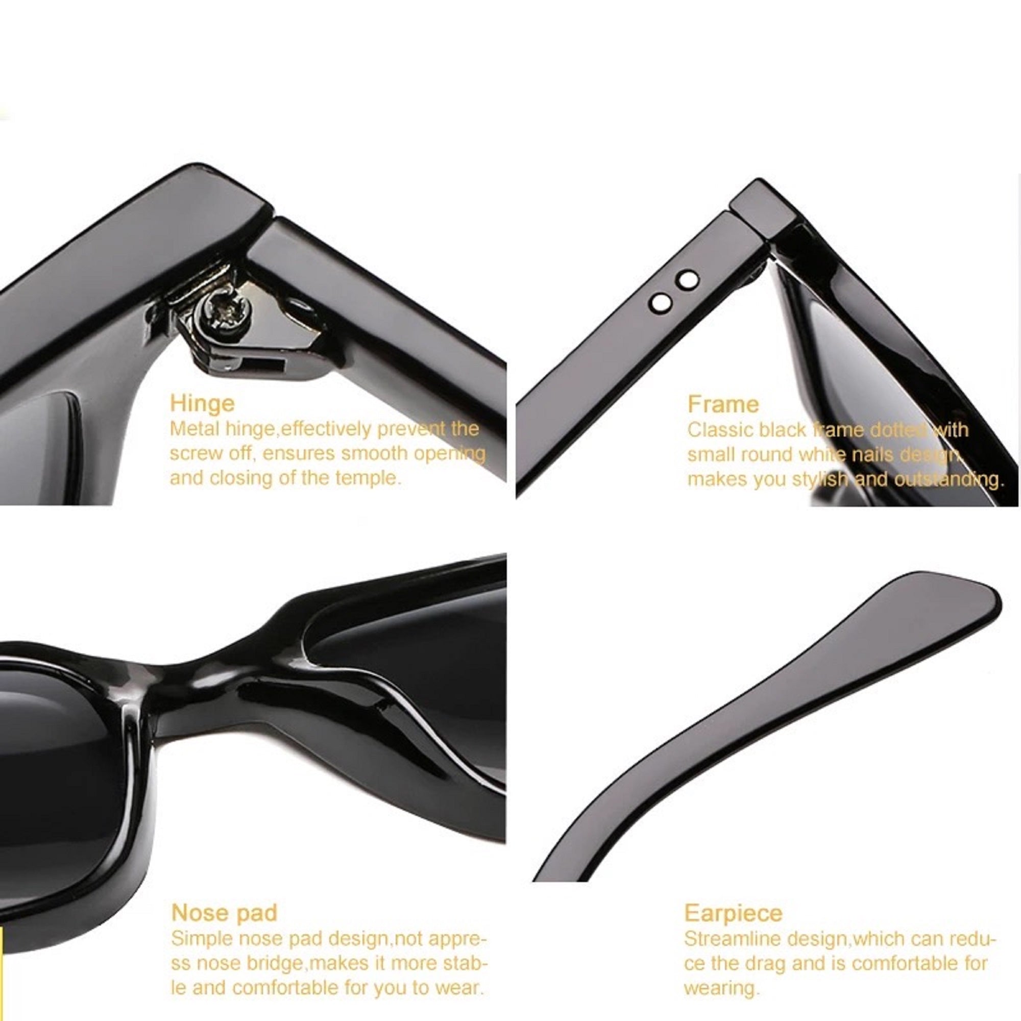 Brixen |Wayfarer Square PC Sunglasses