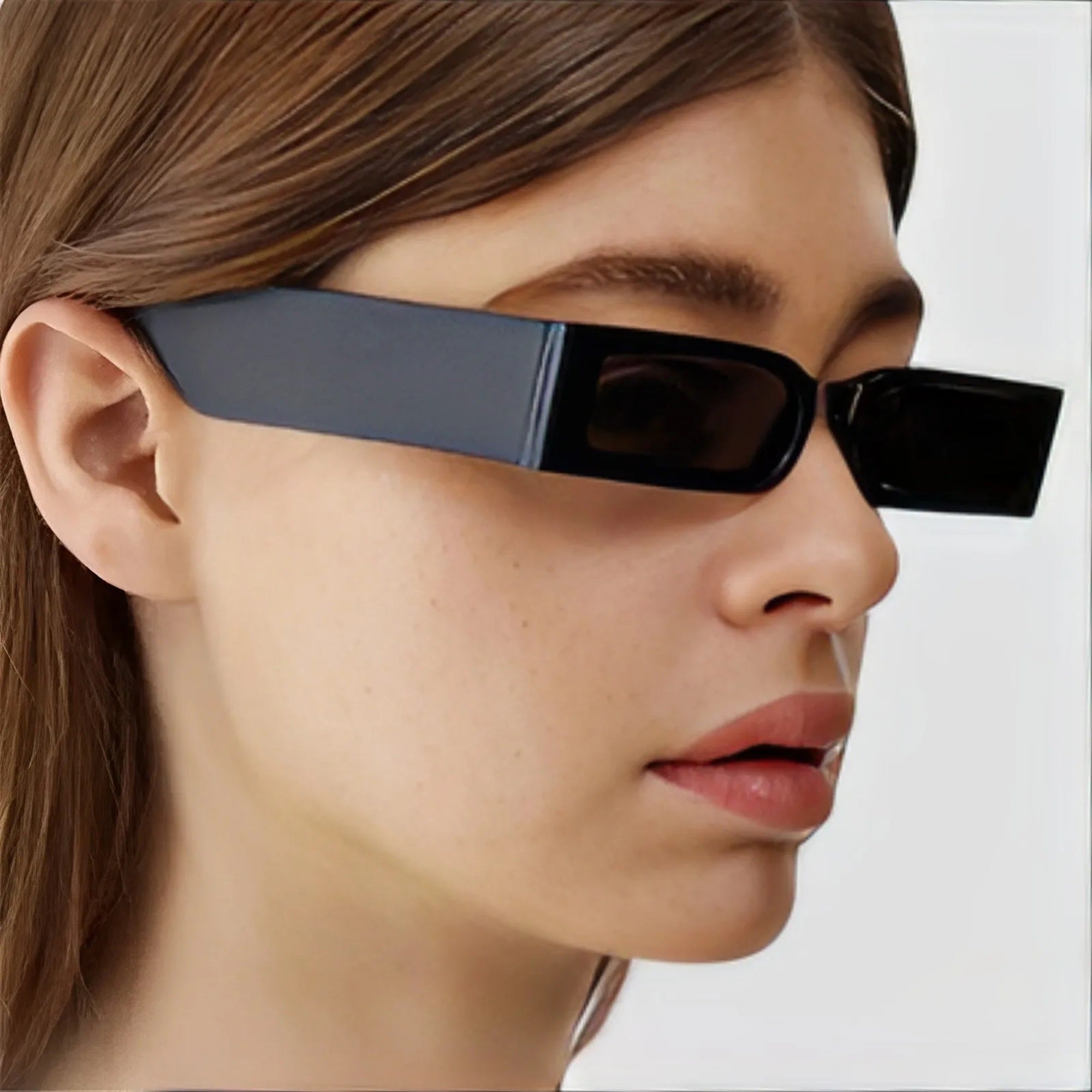 Tribeca |Futuristic Rectangle PC Sunglasses