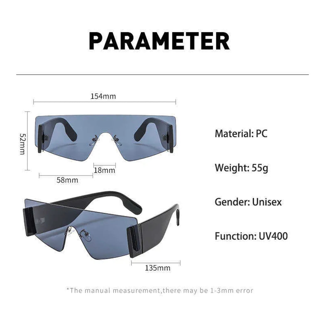 Vanta | Fashion Rectangle PC Sunglasses