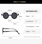 The Bohemian |Retro Vintage Round Metal Sunglasses