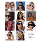 Flint |Fashion Rectangle PC Sunglasses