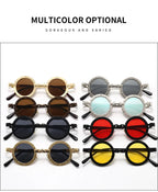 The Bohemian |Retro Vintage Round Metal Sunglasses