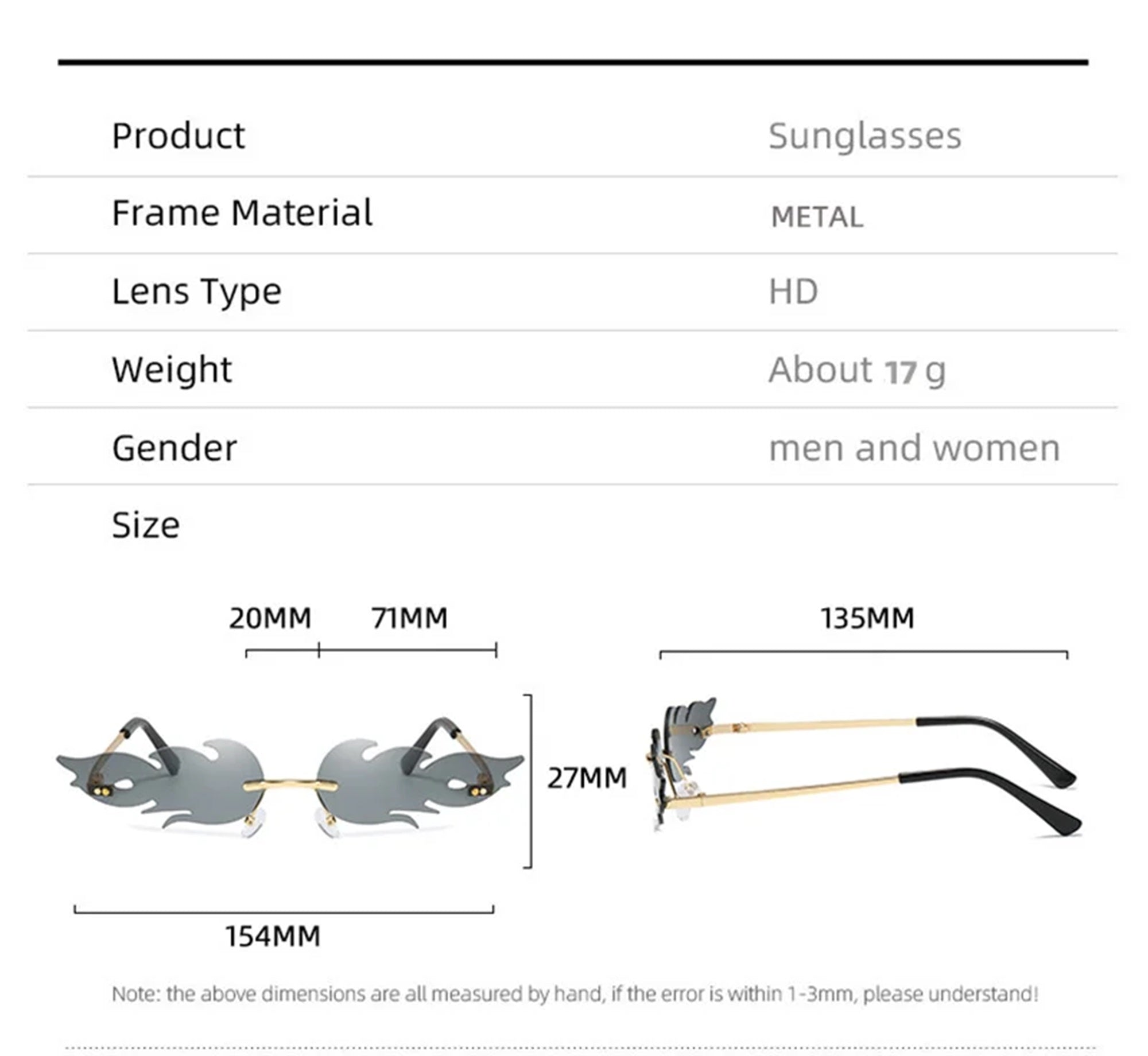 Fire |Funky Fire PC Sunglasses