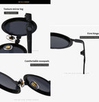 The Bohemian |Retro Vintage Round Metal Sunglasses