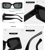 Flint |Fashion Rectangle PC Sunglasses
