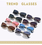 The Vanguard II |Classic Cat-Eye Metal Sunglasses