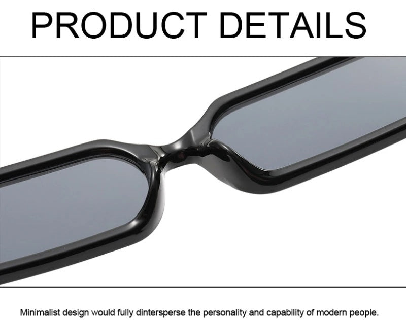 Tribeca |Futuristic Rectangle PC Sunglasses