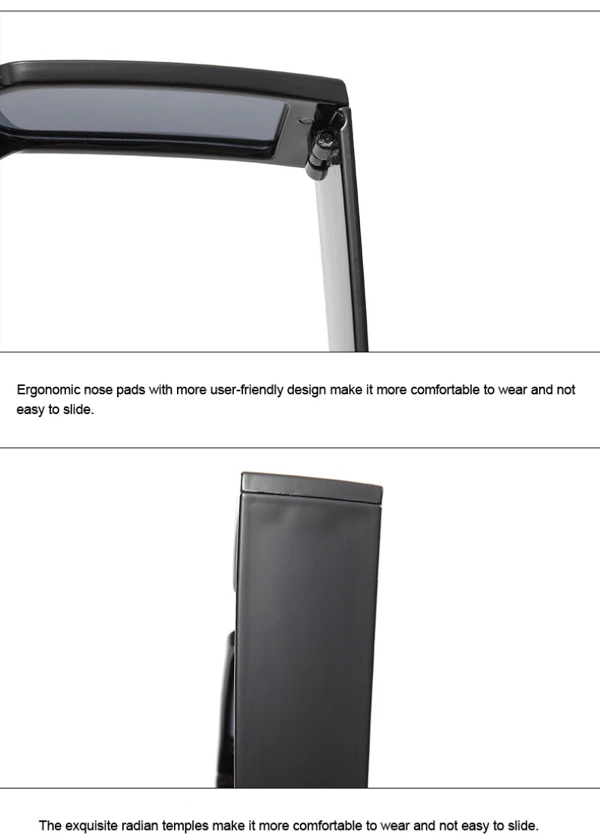 Tribeca |Futuristic Rectangle PC Sunglasses