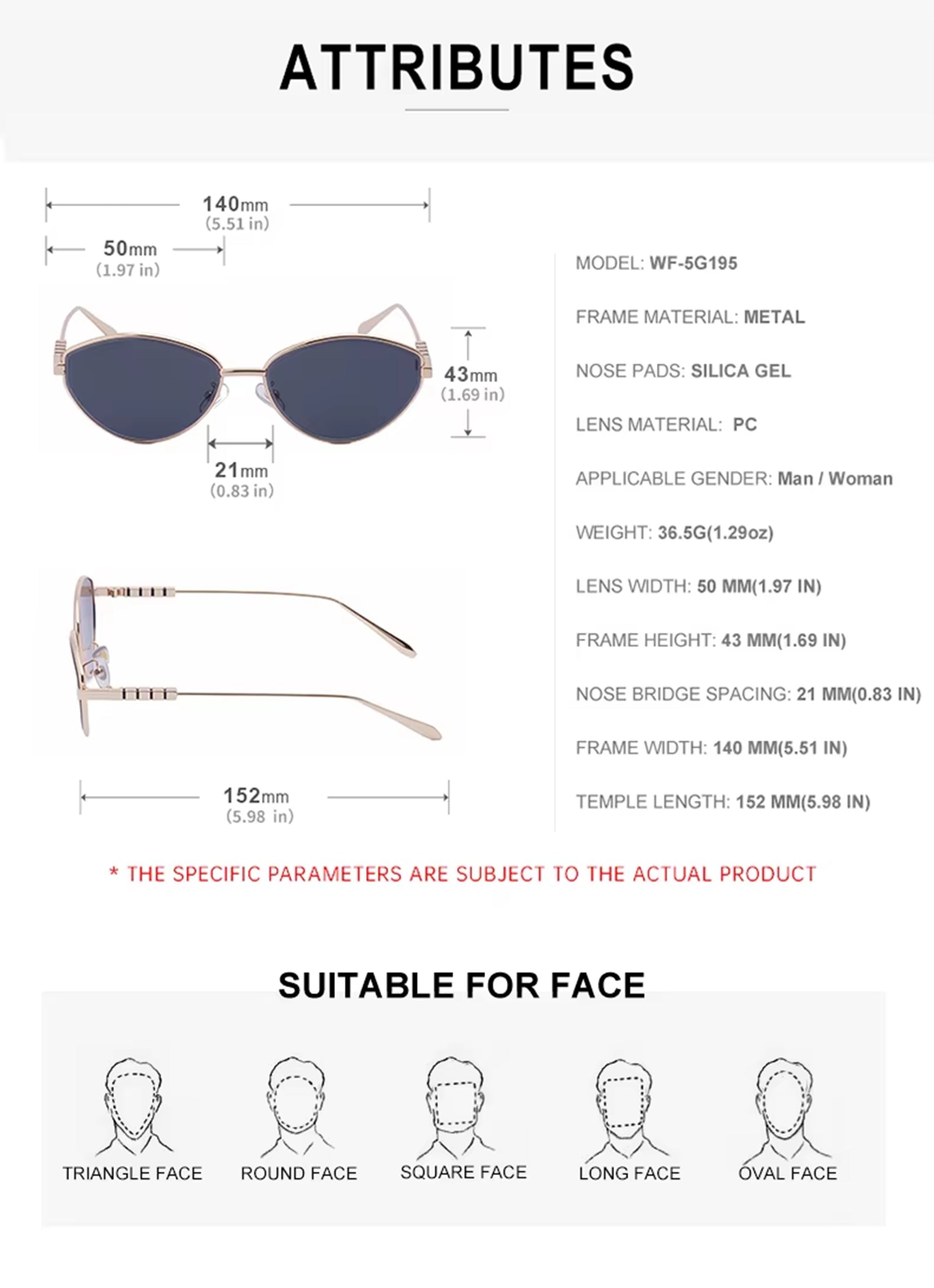 The Aesthetic |Classic Oval Metal Sunglasses