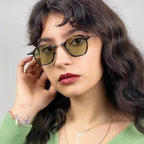 Mayfair |Retro Vintage Square PC Sunglasses